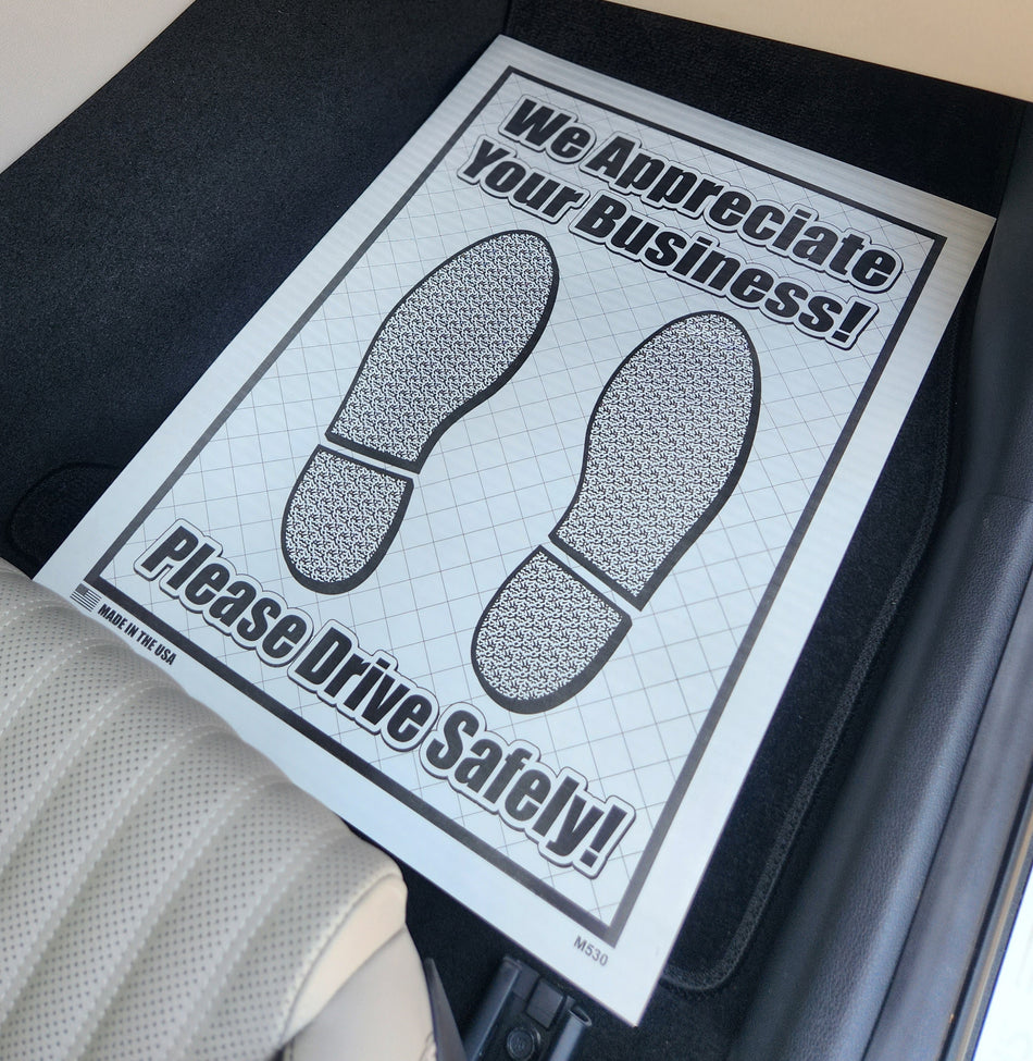 Paper Floor Mats