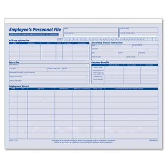 Employee's Personnel File