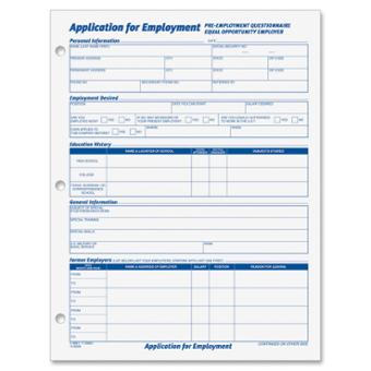 Employment Application