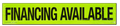 Financing Available