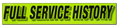 Full Service History