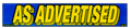 As Advertised