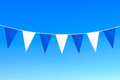 Blue and White