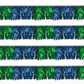 Blue and Green**