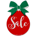 Red Ornament/Green Bow