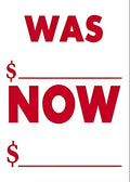 Was/Now Blank
