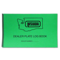 Dealer Plate Log Book