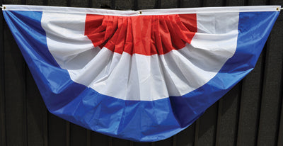 Patriotic Pleated Fans